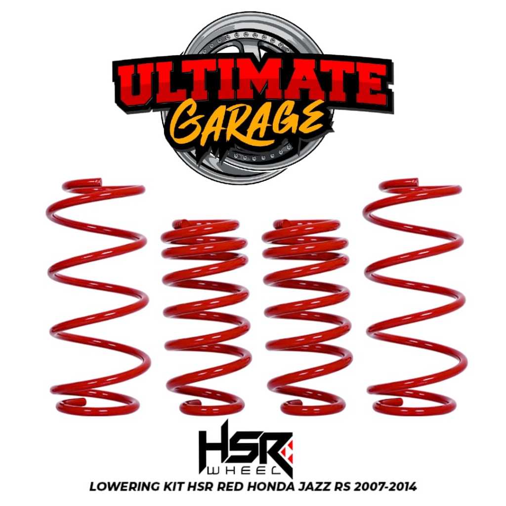 Lowering KIT HSR Spring Mobil Honda Jazz