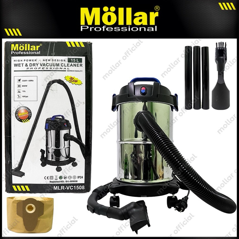 Vacum cleaner vc 1508 mollar / vacum cleaner 15 liter mollar / vacum cleaner mollar 15 liter