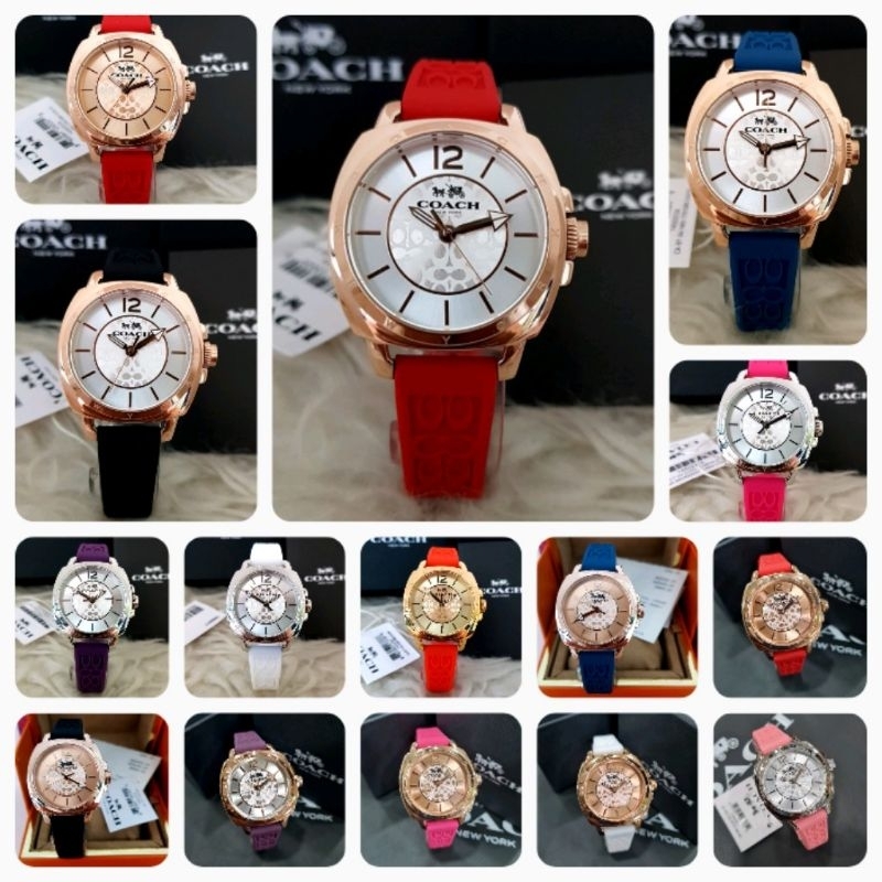 JAM TANGAN  COACH KARET | COACH RUBBER ORIGINAL