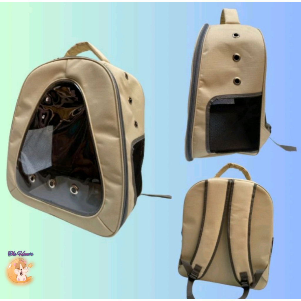 (The Ham's) TH-T003 Tas Ransel Kucing Aksesoris Kucing Ransel Hewan Tas Hewan Astronot Travel Hewan