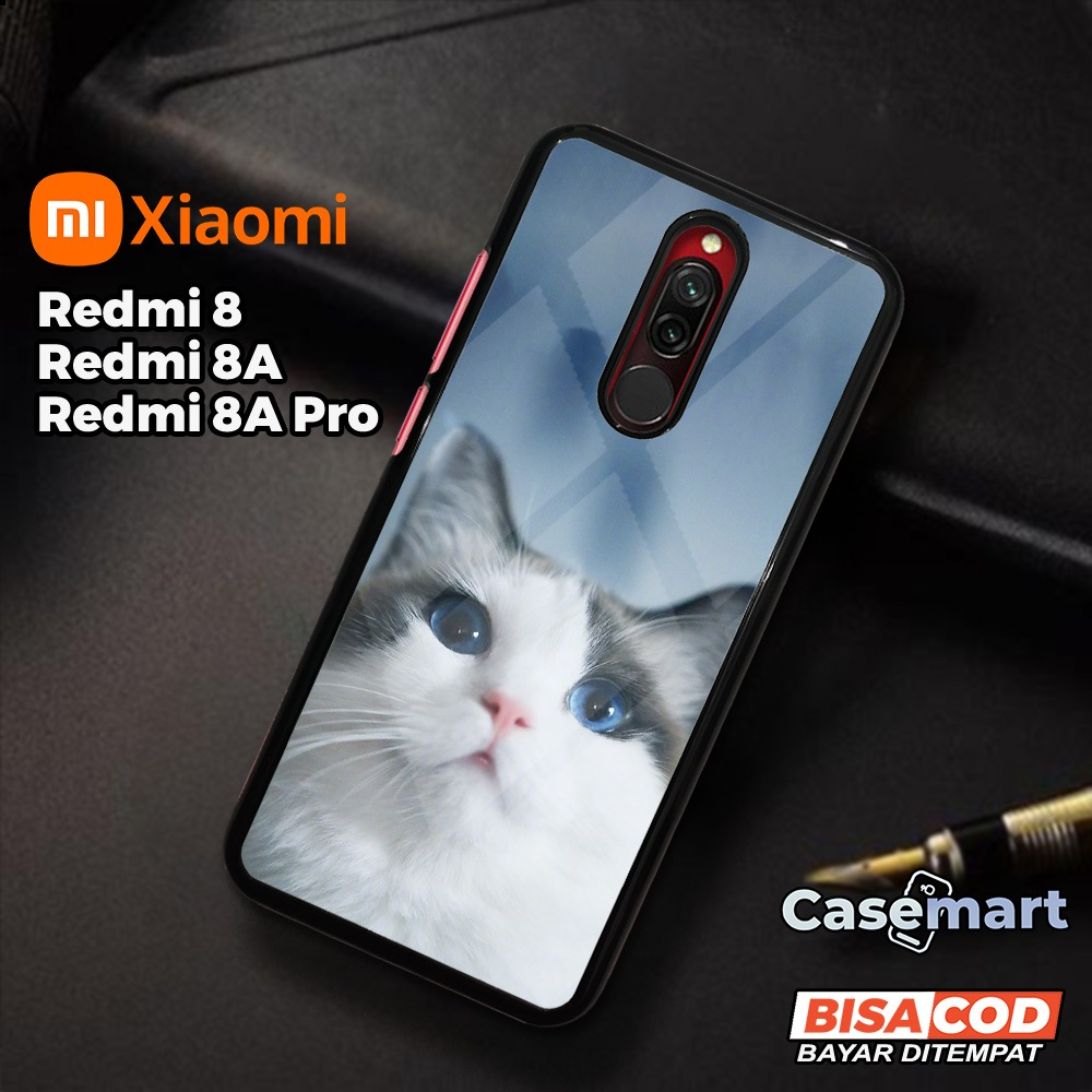 Case REDMI 8 8A 8A PRO Casing REDMI 8 8A 8A PRO Casemart [MEOW] Case Glossy Case Aesthetic Custom Ca