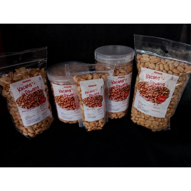

Kacang Bawang Mamais Rasa Original Berat 1kg