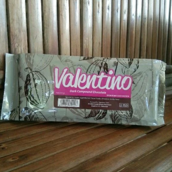 

DCC Parrot 500gr Valentino Dark Compound Chocolate Coklat Blok Batang