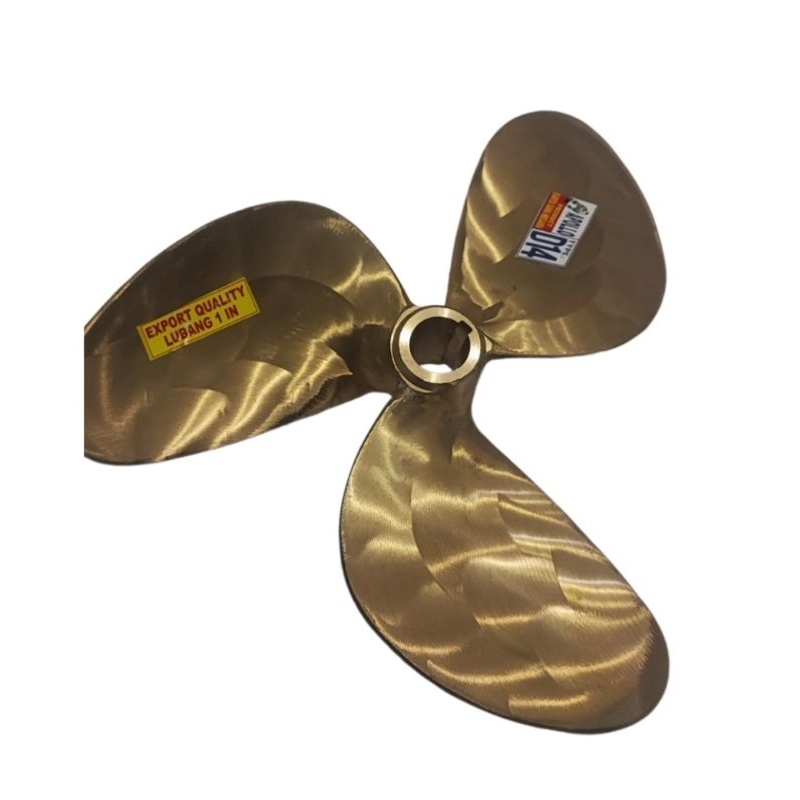 BALING BALING KIPAS PERAHU D14 KUNINGAN LUBANG 1 inch