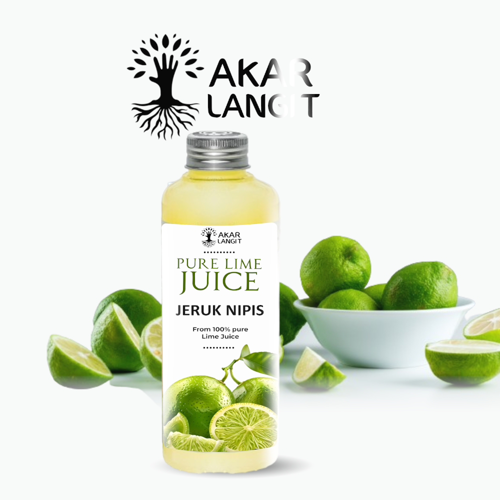 

Sari Jeruk Nipis Murni / Pure Lime Juice 250ml - Akarlangit