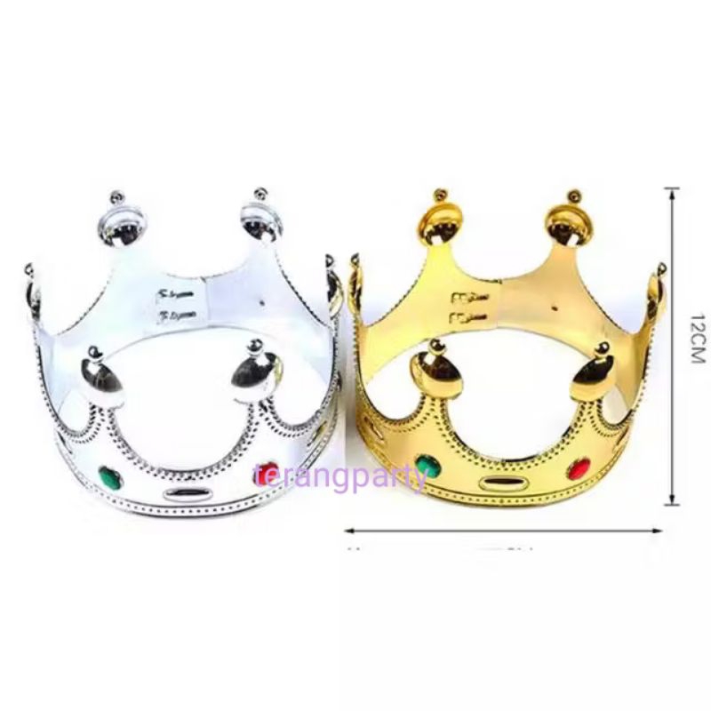 MAHKOTA RAJA / KING CROWN / MAHKOTA PLASTIK / MAHKOTA TAHFIDZ / MAHKOTA WISUDA