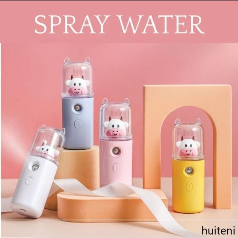 Karakter Nano Mist Mini Nano Spray Gun Perawatan Wajah Portable Lucu