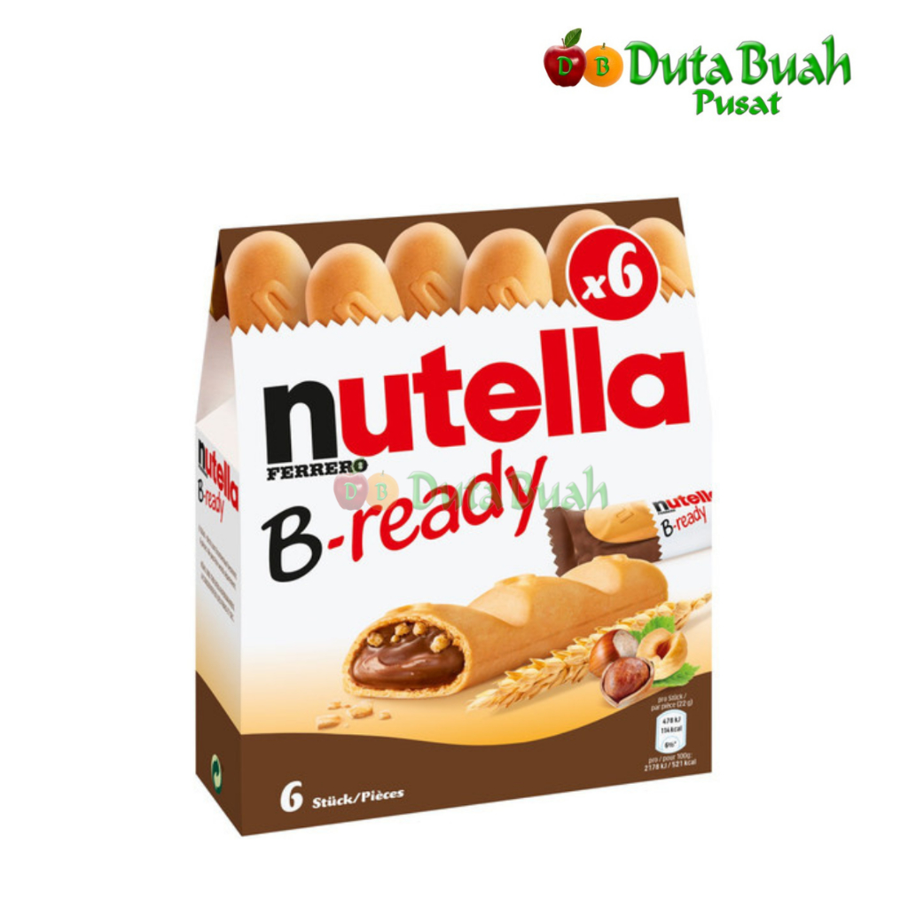 

DUTA BIAH NUTELLA B READY T6 132 GRAM