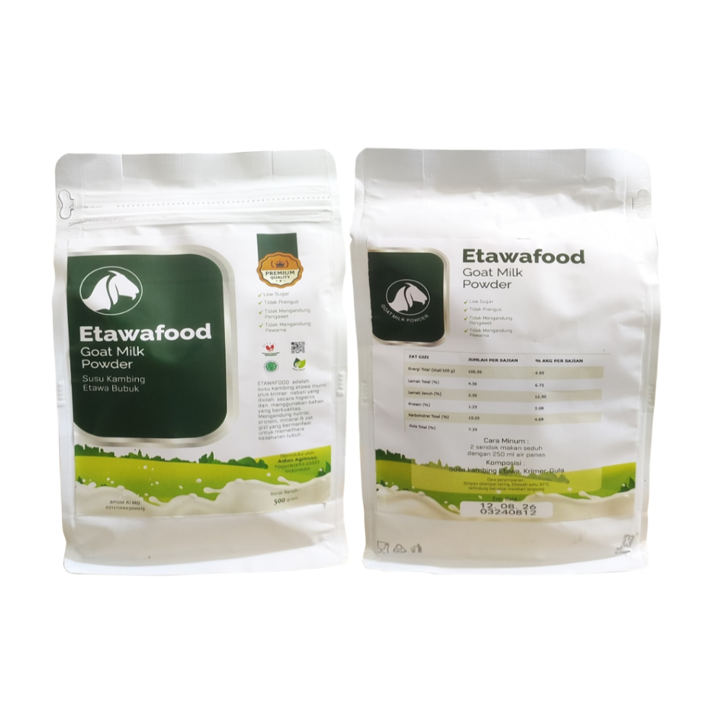 

Susu Kambing Etawafood Bubuk Asli Original Goat Milk Powder BPOM