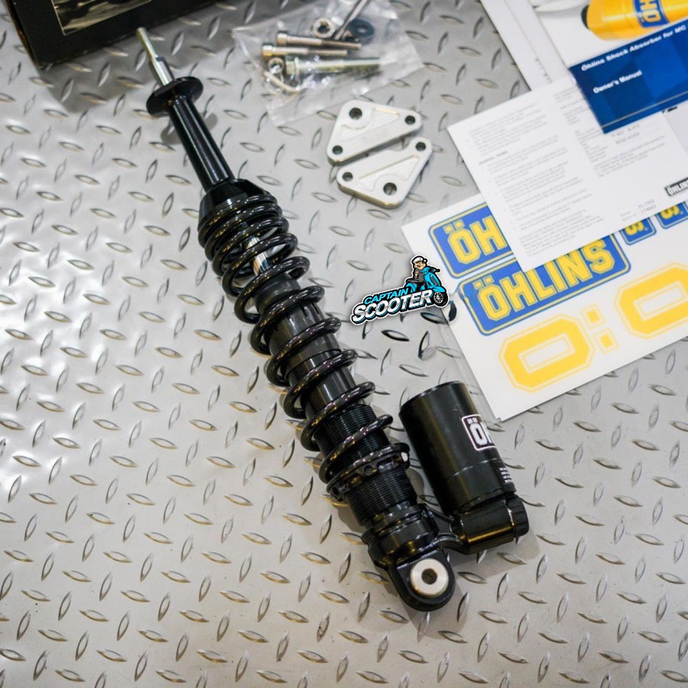 Ohlins Shock Shockbreaker Ohlins Tabung Black Edition Rear Vespa Sprint Primavera