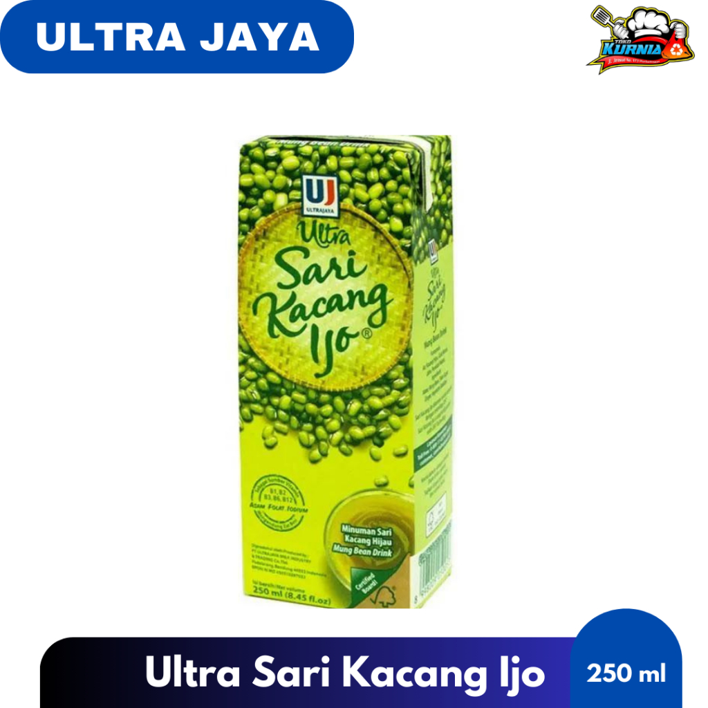 

ULTRA SARI KACANG IJO | MINUMAN SARI KACANG HIJAU ULTRA JAYA 250 ml