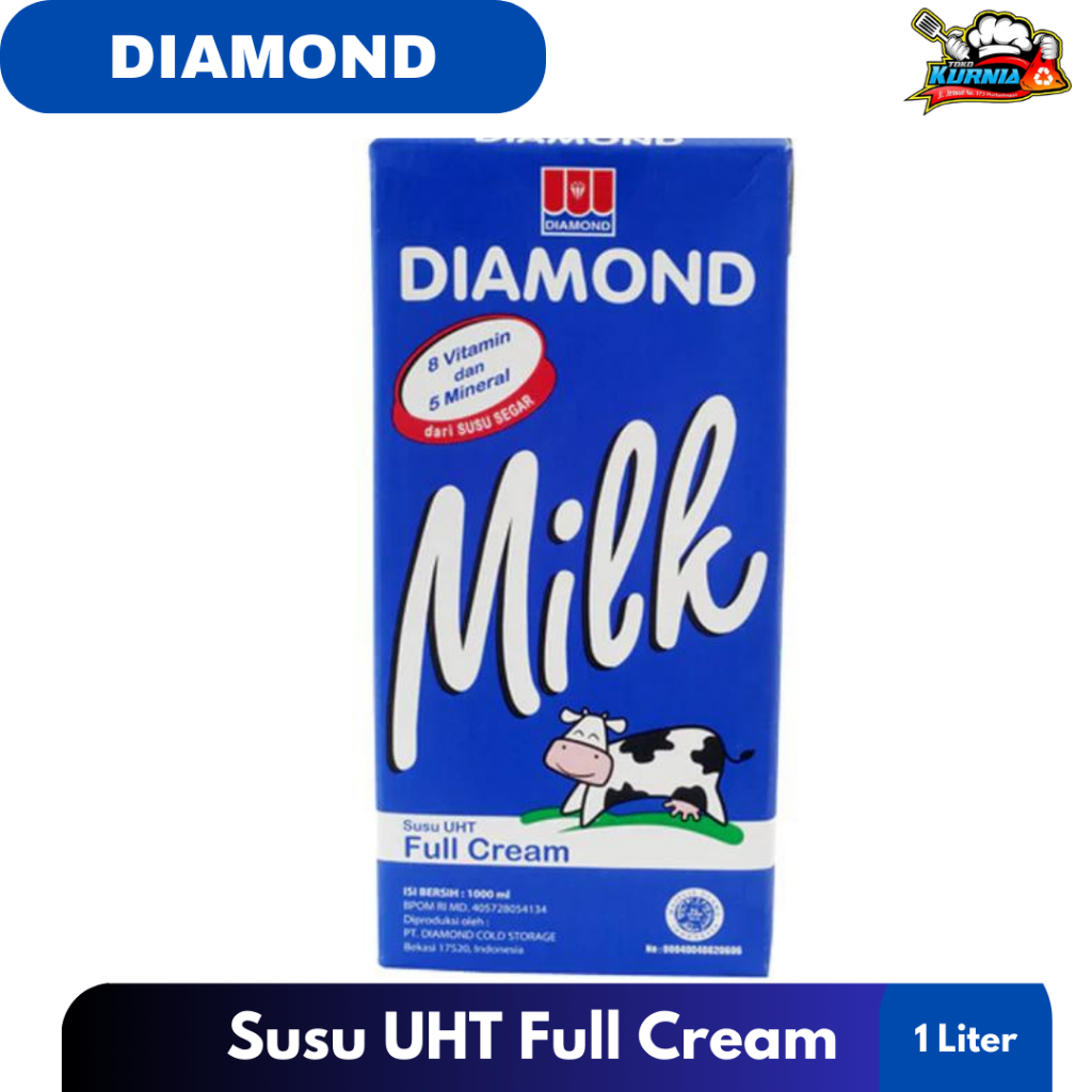 

SUSU UHT DIAMOND KEMASAN KOTAK FULL CREAM Ukuran 1 L