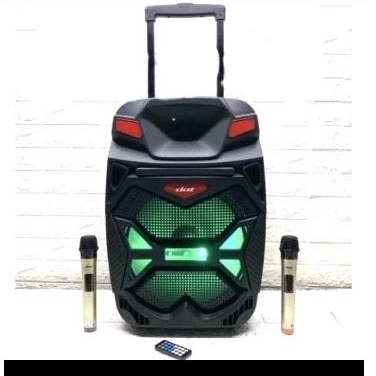 Speaker Bluetooth Portabel Dat 15 inc Type 1501+2 Mic Wireless