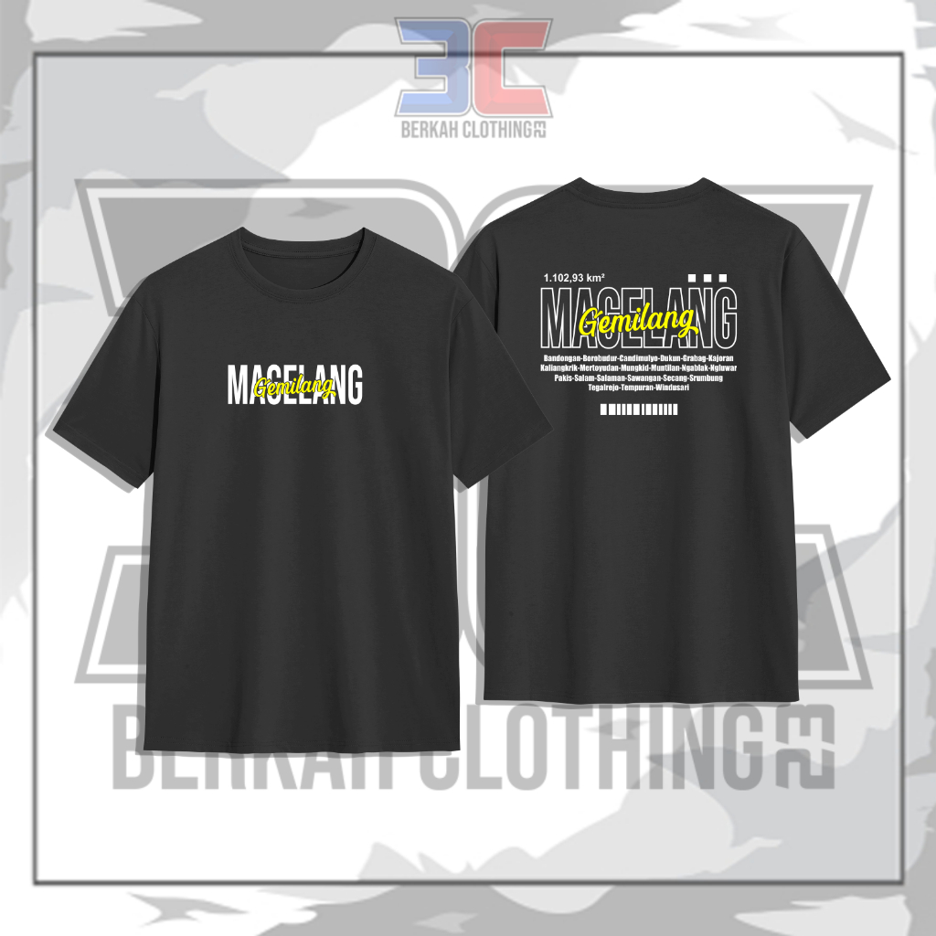 Baju Kaos Kabupaten Magelang Gemilang