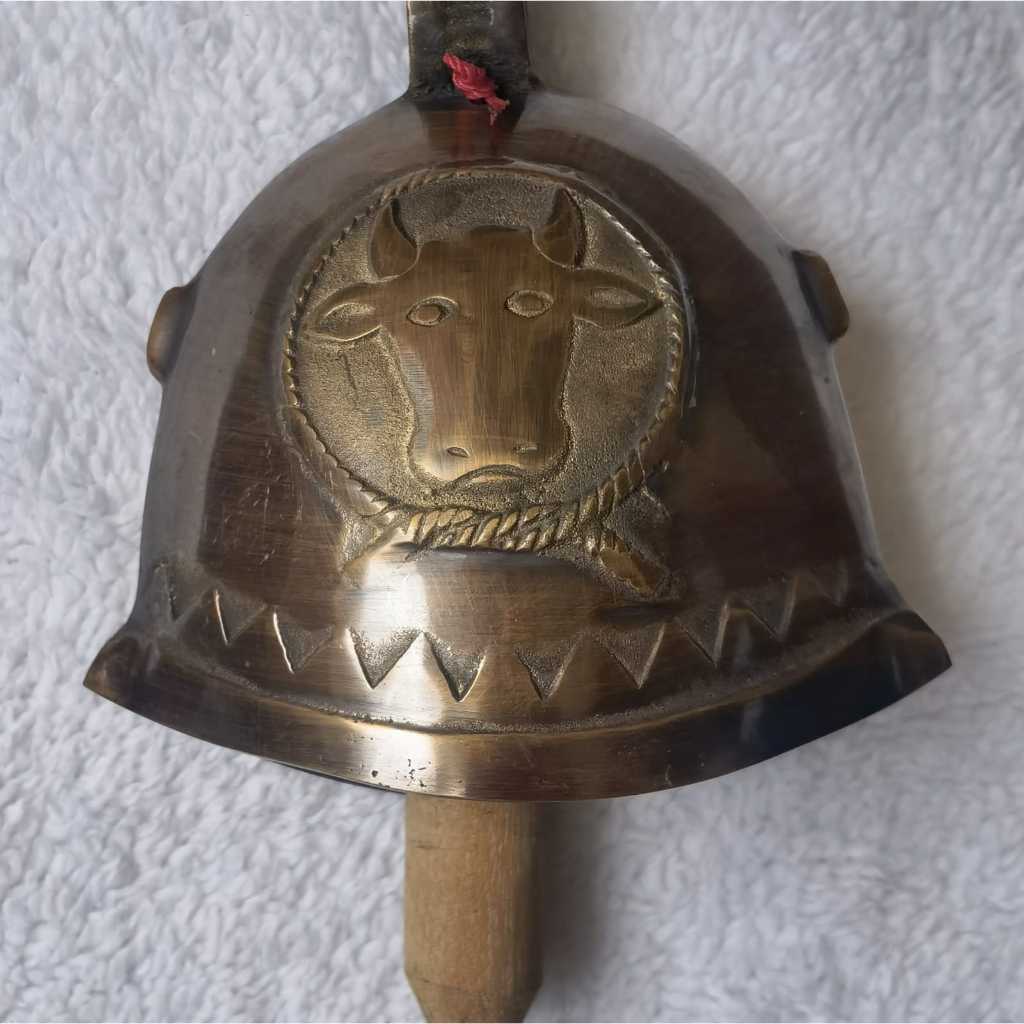 Klontongan Banteng Finishing Antik no 4 - Klontong Kerbau - Klontongan Sapi Kuningan - MK Aluminium 