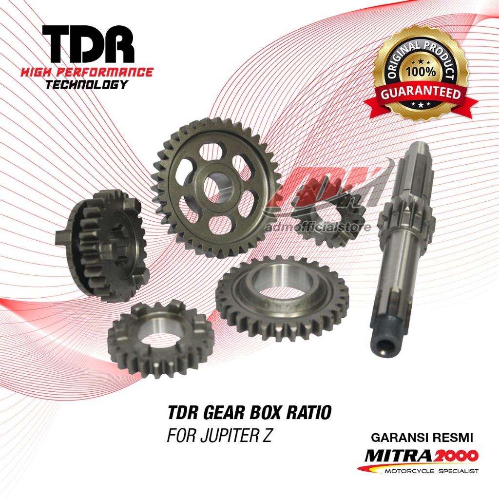 TDR Gear Box Ratio for Jupiter Z (13-34/18-32/21-28/ 21-24)