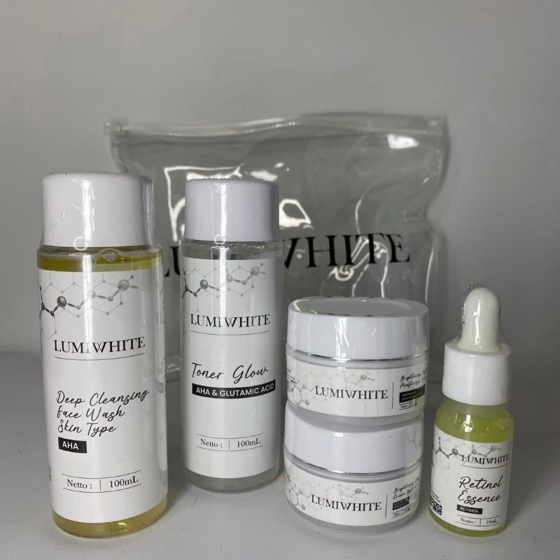 LUMIWHITE SKINCARE PAKET BRIGHTENING SERIES / WHITENING SERIES