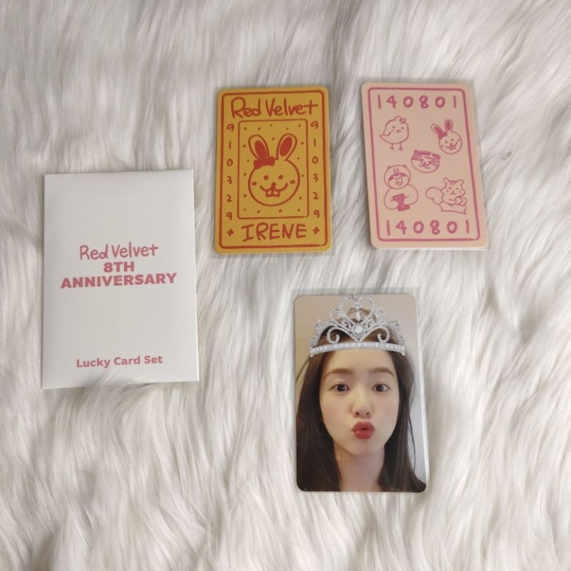 [READY] Irene Crown | Irene Lucky Card 8th Anniversary Merchandise