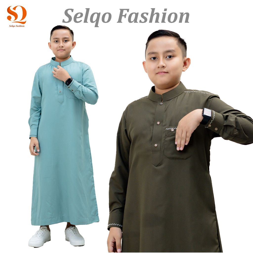 Jubah Anak Gamis Tanggung Model Daim