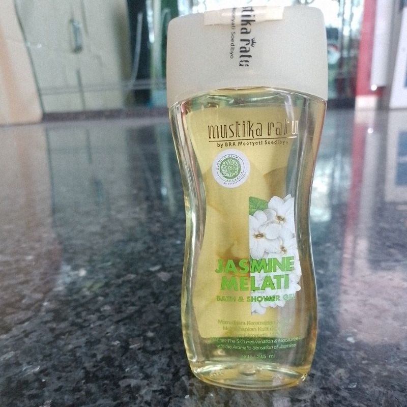 mustika ratu shower gel jasmine 245 ml