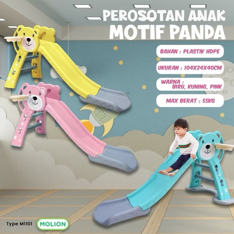 Mainan Perosotan Anak Seluncuran Molion M1101/M1104/M1108 | Mainan Perosotan Molion M1101/M1102/M111