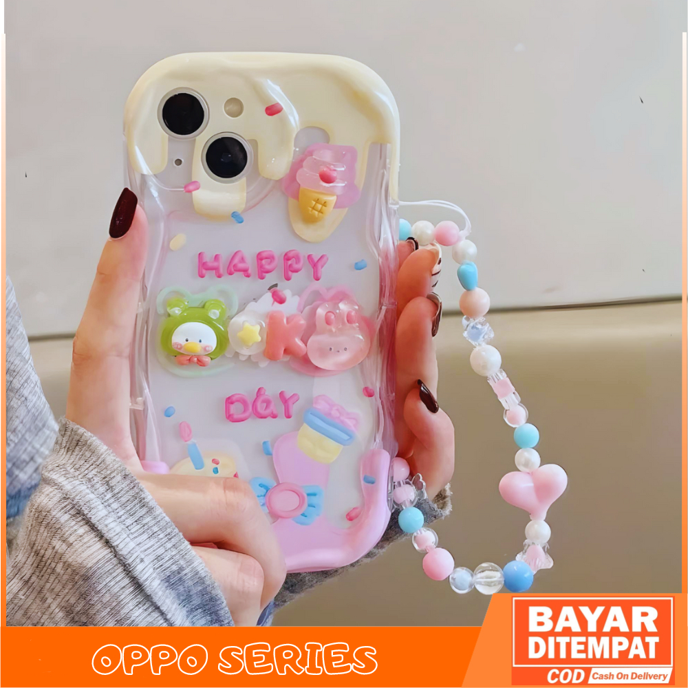 Case Oppo A1K A3S A5 A5S A5 2020 A7 A9 2020 A11K A12 A15 A15S A16 A16S A17 A17K A18 A38 A54S F9 Casi
