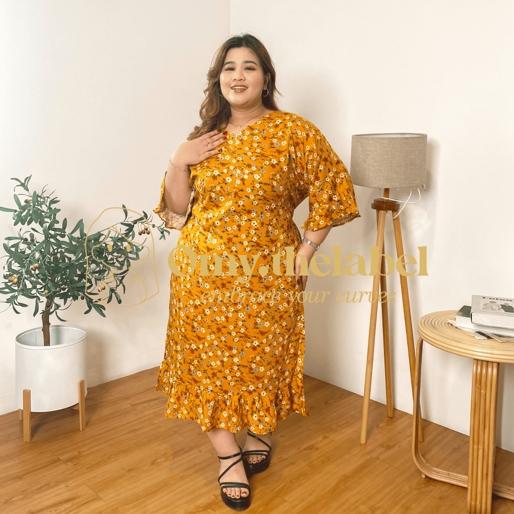 Novia Dress ━ Daster Rayon Bunga Premium Super Jumbo LD140/LD160