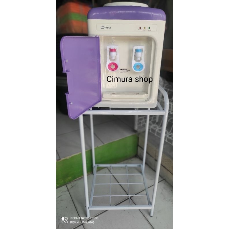 Dispenser + rak/dispenser pakai tutup + rak dispenser /dispenser sanex +, rak dispenser