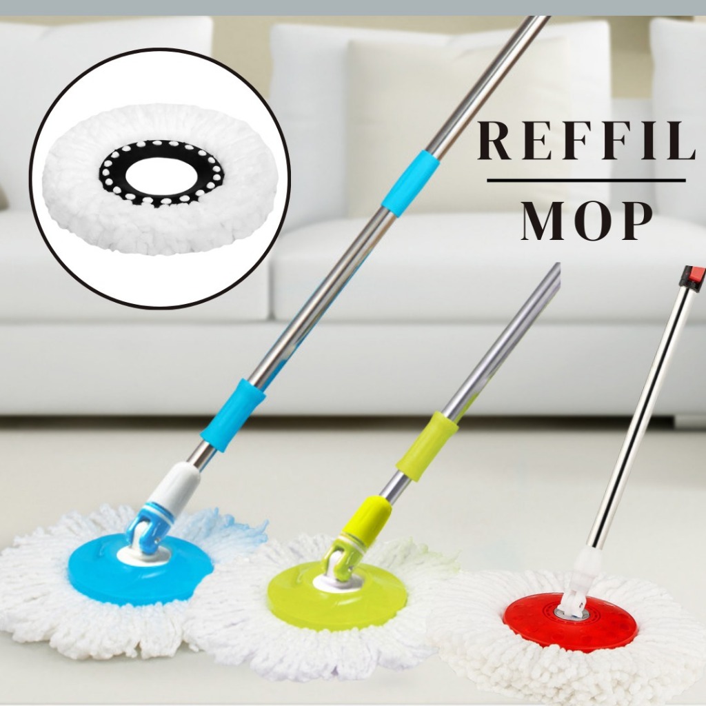 REFILL MOP / Kain Pel Lantai Ultra MOP Refill MOP/ REFILL Kain Lap Pel Ultra Mop Flat 360 Derajat