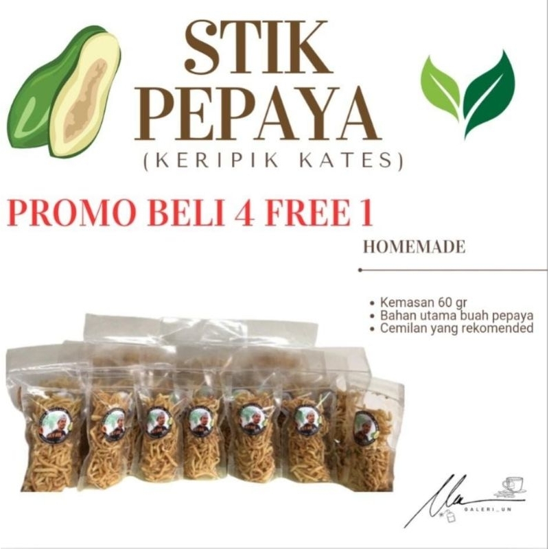 

Keripik Pepaya (Stik Pepaya)