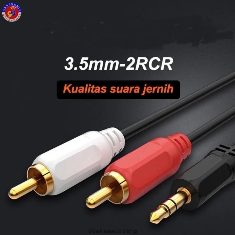KABEL AUDIO JACK TO RCA / CONVENTER JACK 3.5 A TO RCA
