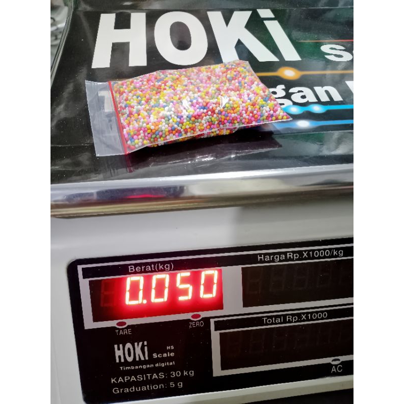 

Springkel Trimit Hiasan Kue ulang tahun Gula Warna Warni Sprinkle-50 gram