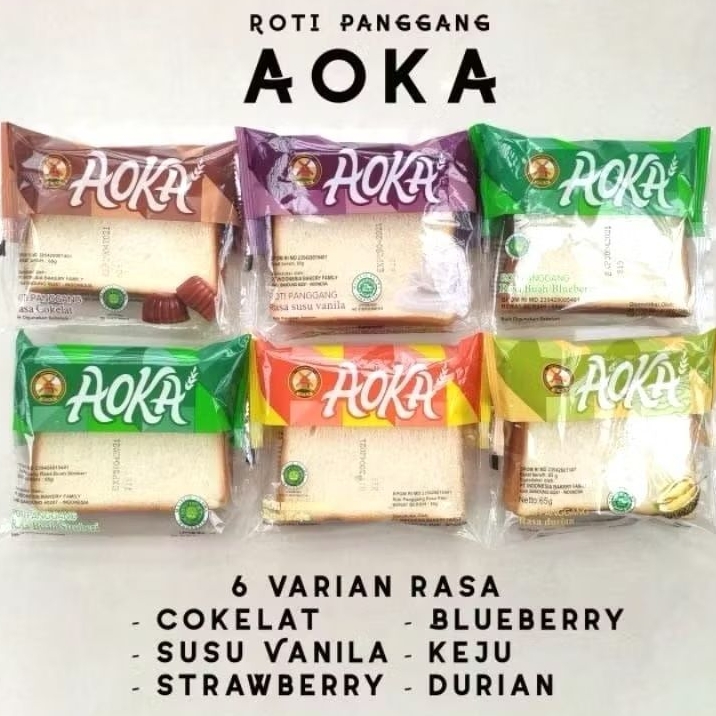 

AOKA Roti panggang - Netto 65gr