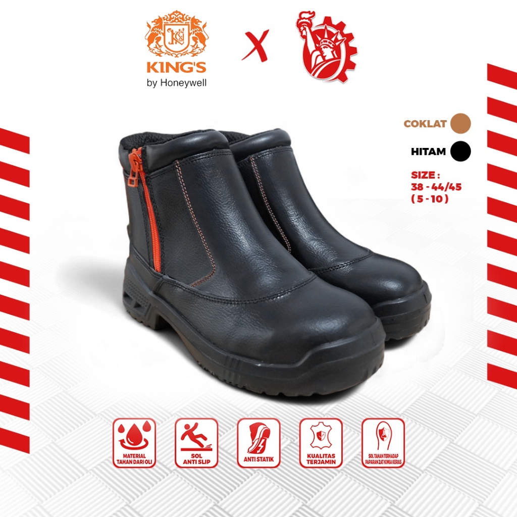 Sepatu Proyek Kerja Safety KING'S KWD206