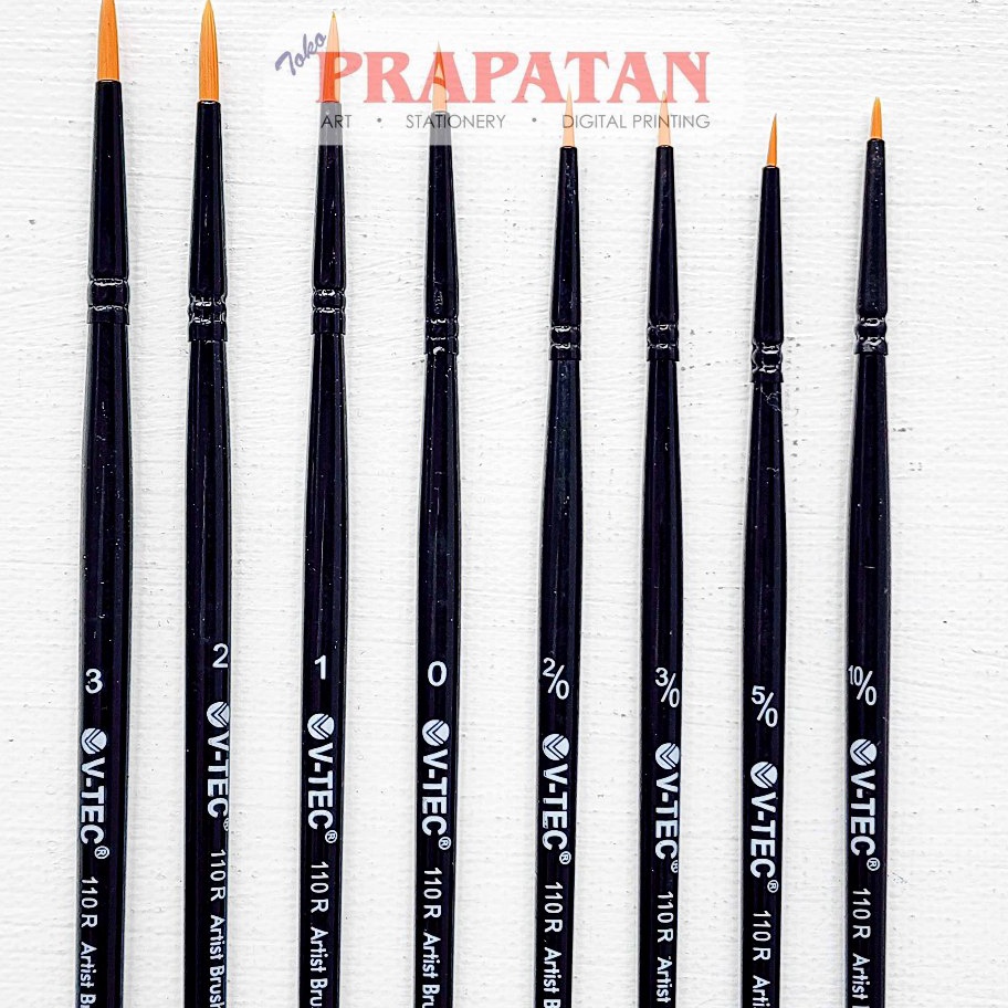 

NEW VARIAN Kuas Lukis VTEC Detail 11R VTEC Paint Brush