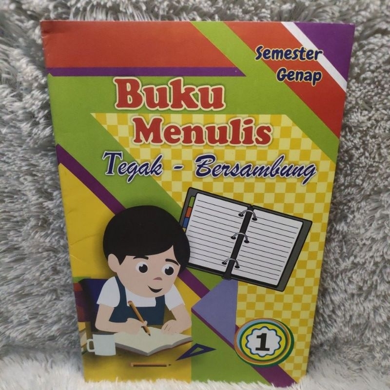 buku menulis tegak-bersambung 1