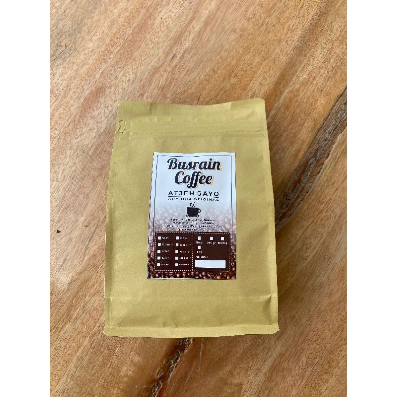 

KOPI ARABICA GAYO PREMIUM WASH MEDIUM TO DRACK ROST 1KG