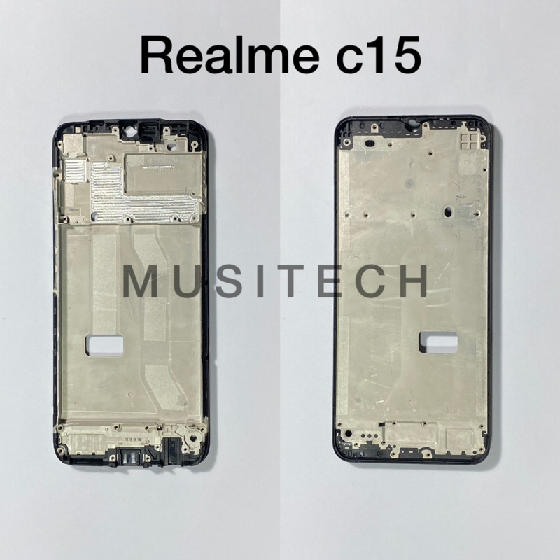 frame realme c15/kedudukan lcd realme c15/tulang tengah realme c15