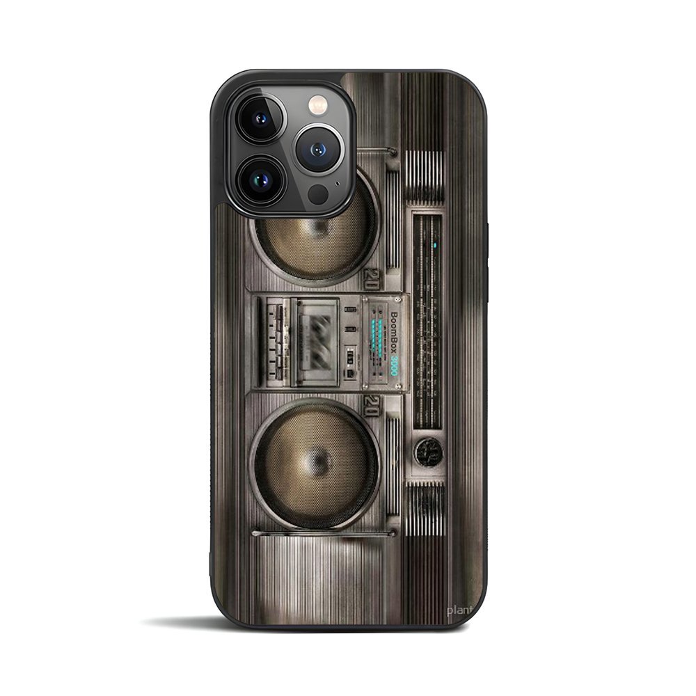 CASING iPhone 5 6 7 8 SE X XR XS 11 12 13 14 15 16 Pro Max Mini Plus CASE Boom Box Ghetto Blaster