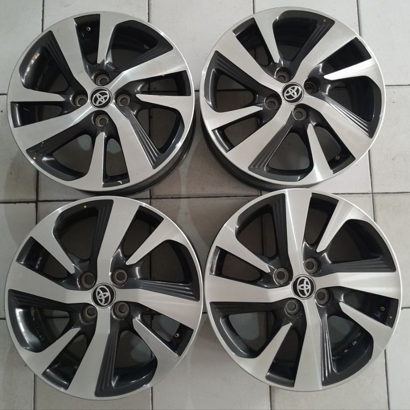 VELG MOBIL BEKAS YARIS RING 16 PCD 4X100 BUAT VIOS CALYA SIGRA SIRION