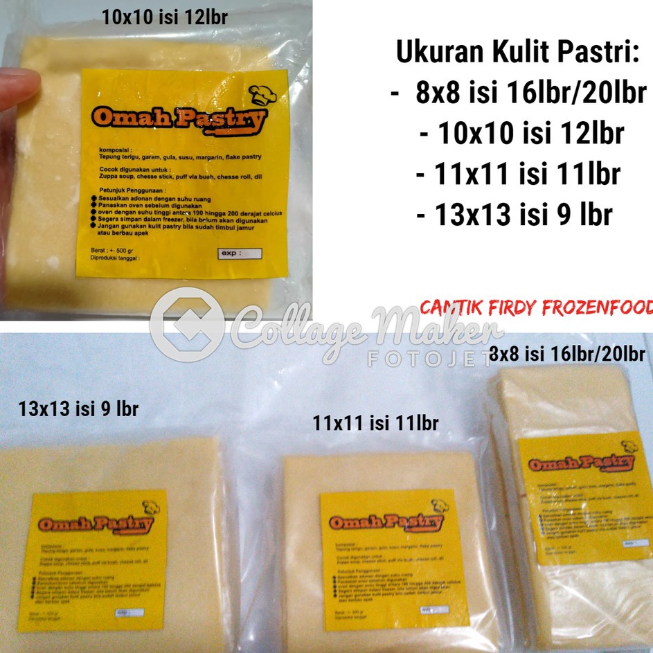 

Harga Bagus KULIT PASTRY