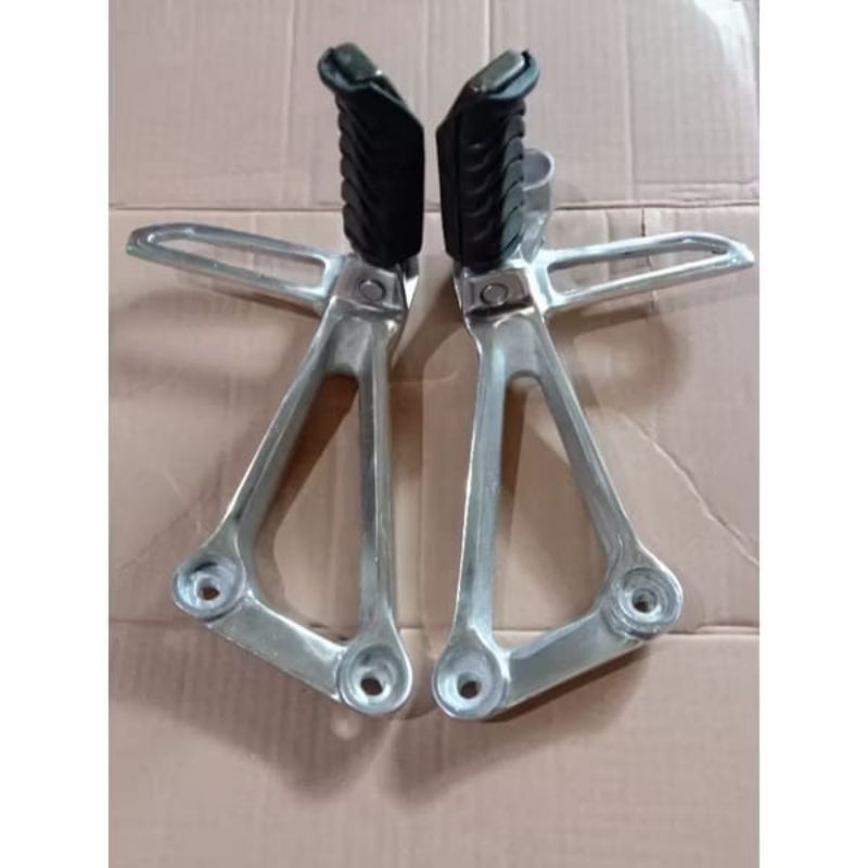 FOOTSTEP FUSTEP BOSTEP POSTEB PIJAKAN KAKI BELAKANG KAWASAKI NINJA RR TEBAL KUAT SET KARET