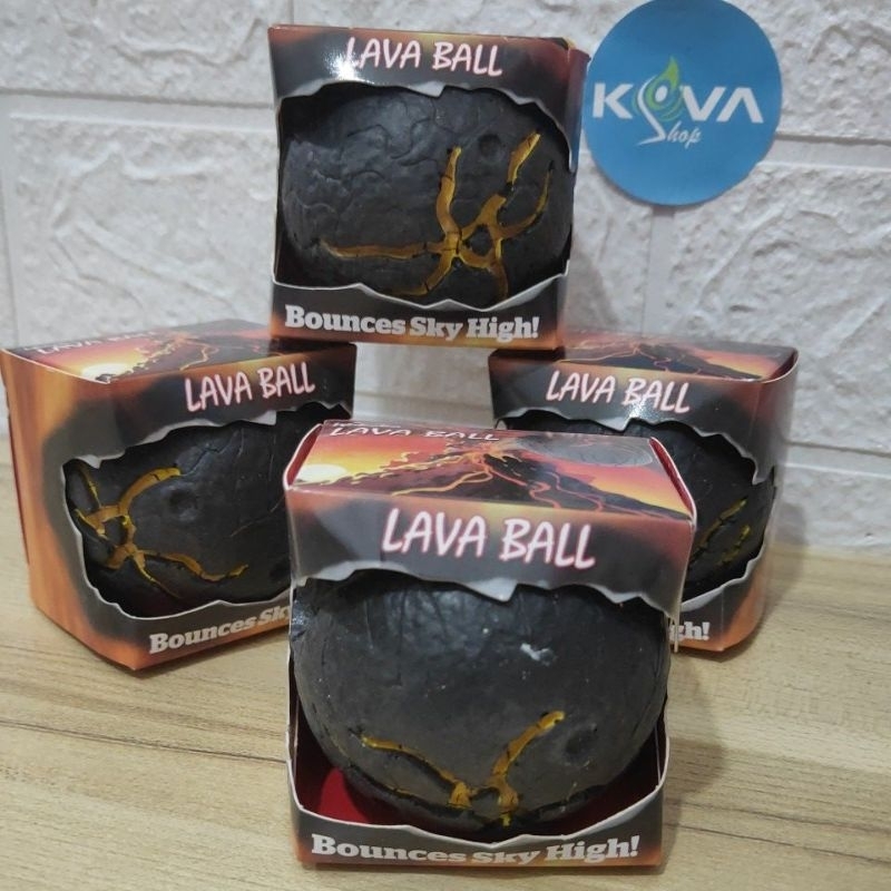 Lava Ball Waboba Bounces Sky High