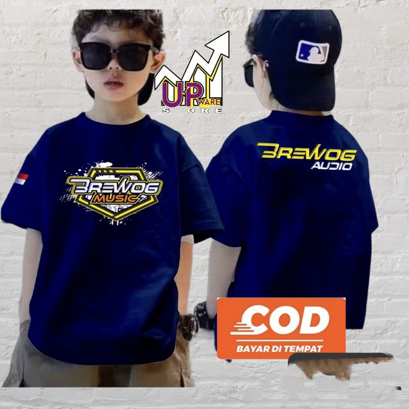 BAJU KAOS ANAK BREWOG// KAOS BREWOG AUDIO//KAOS ANAK BREWOG SOUND SYSTEM