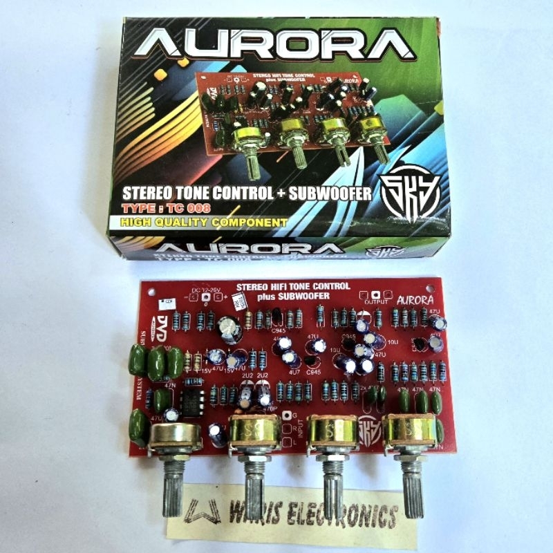Tone Control Stereo Subwoofer Aurora