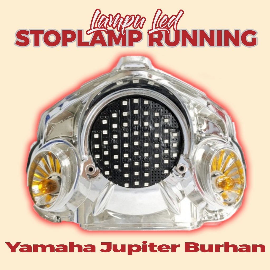 lampu stoplamp running jupiter z burhan lampu rem belakang variasi