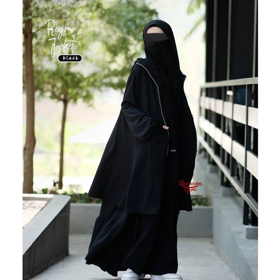 Promo tajir Rayme Reyma Jacket by Khumaira Syari  Jaket Muslimah Syari  Jacket Outer Hijabers  Jaket