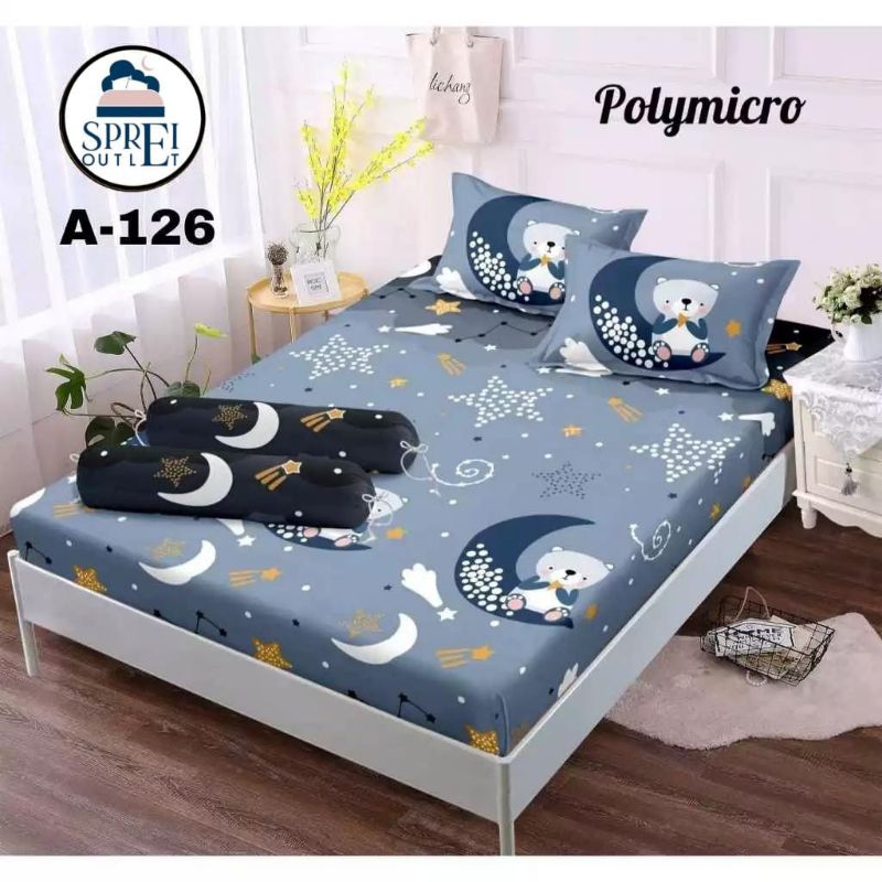 Sarung urung kasur busa resleting no 1 no 2 180x200x15 160x200x15 karakter murah 2024