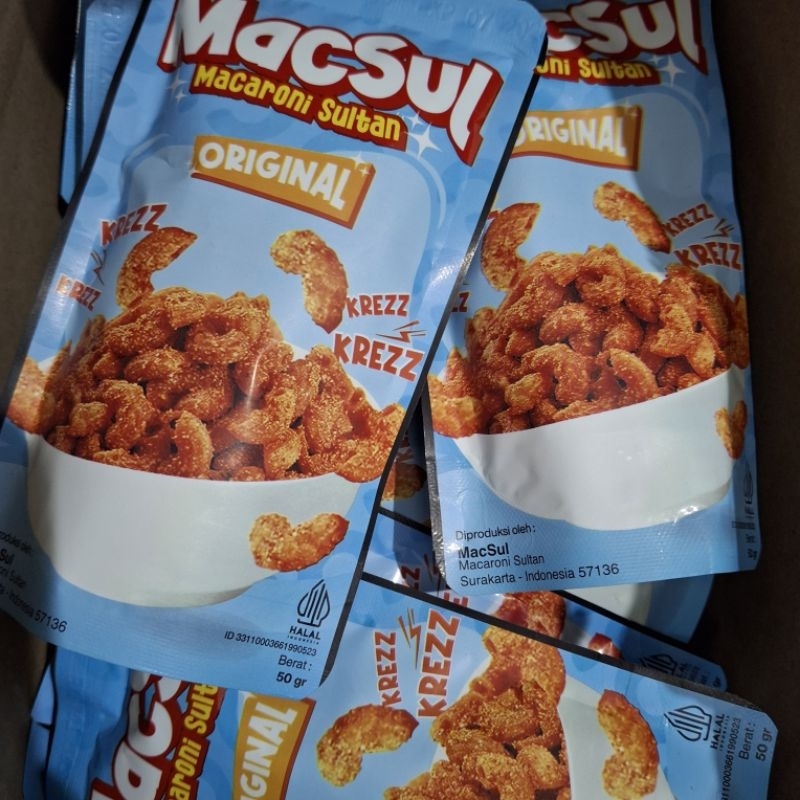 

MACSUL snack macaroni sultan viral