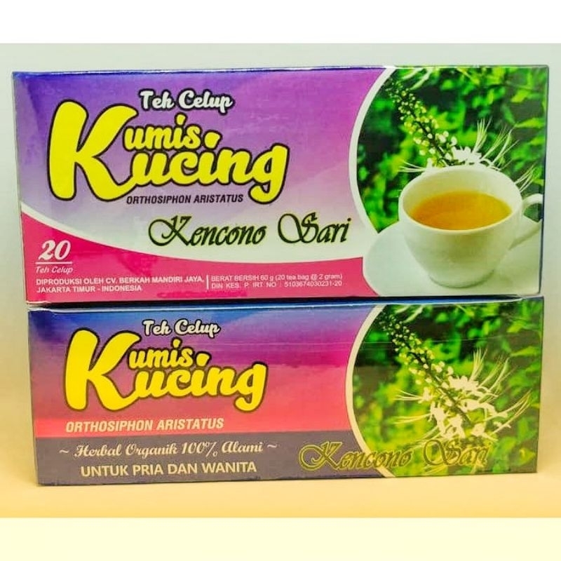 

Teh Celup Herbal Kumis Kucing 20 Kantong 60gr